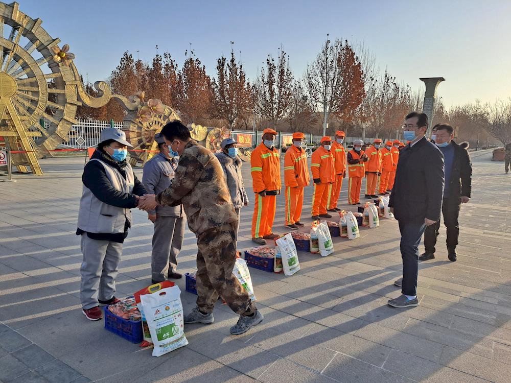 新春慰問，情暖一線