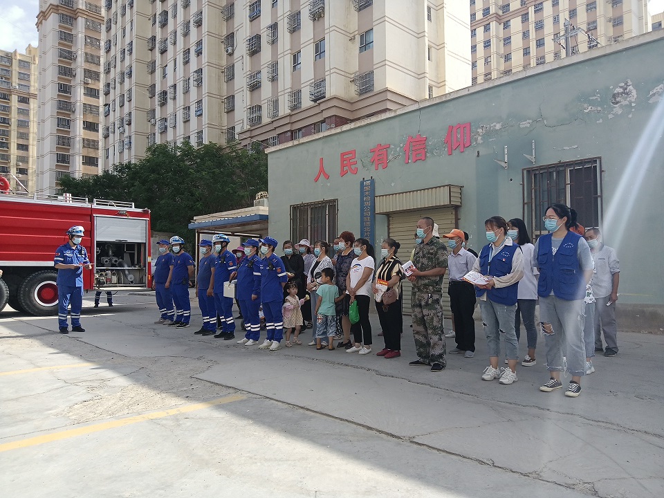 新時代文明實踐 | 應急演練常開展 居民安全有保障 