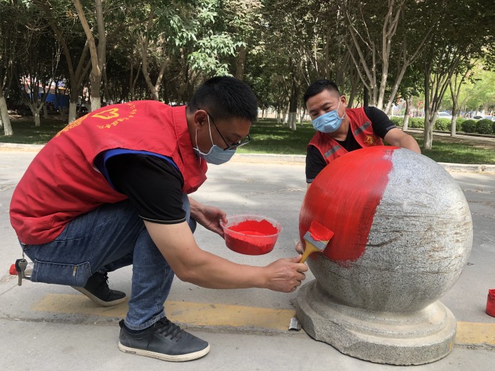 新時代文明實踐 | 我為城市扮靚妝 