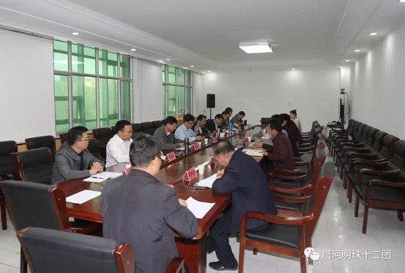 浙江省援疆指揮部一行赴十二團調研指導工作