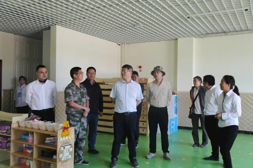 臺州援疆指揮部李震杰一行赴六團考察調研對口援疆工作