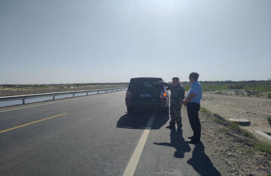 第一師阿拉爾市加強(qiáng)防汛防地質(zhì)災(zāi)害巡查檢查工作