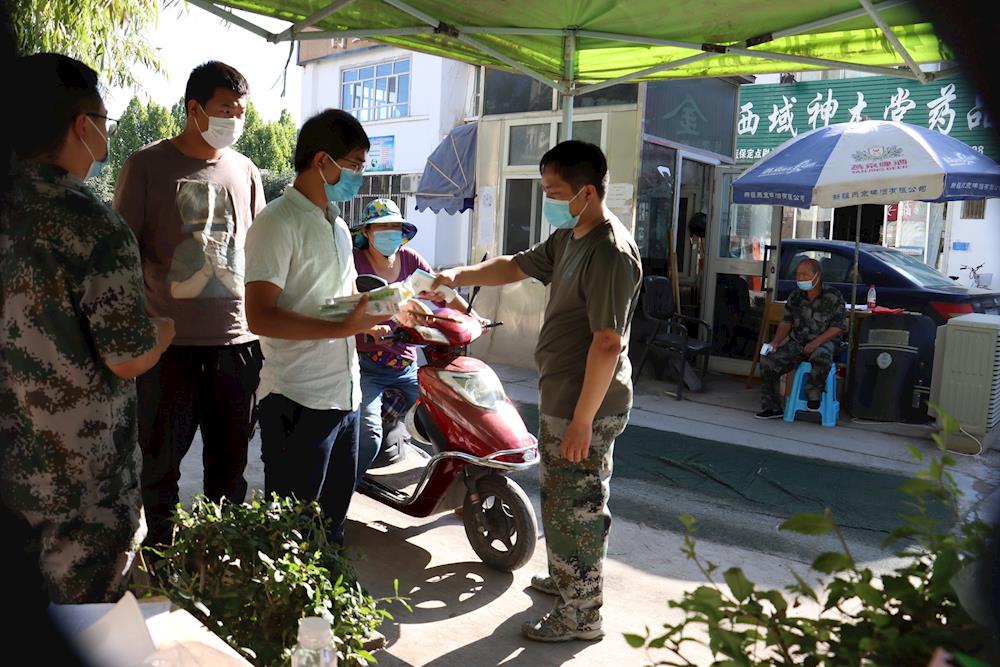 疫情防控，幸福路街道在行動！
