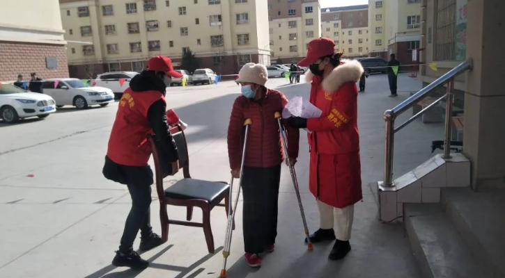 新時代文明實踐--助力核酸檢測 守護居民健康