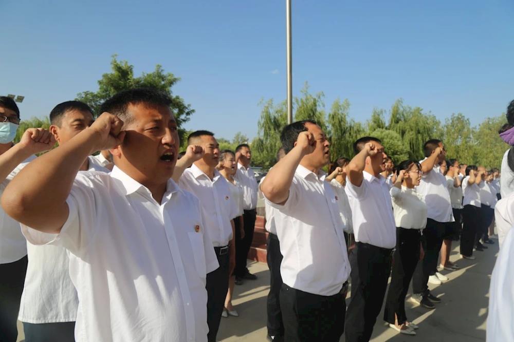 六團開展慶祝中國共產黨成立100周年活動