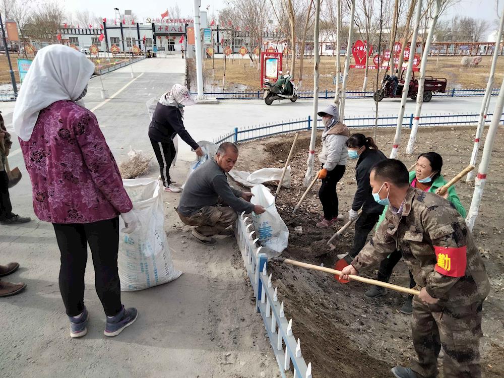 十團用活公益性崗位助力美麗連隊建設
