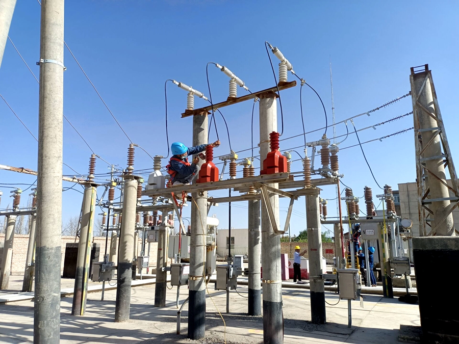 一師電力公司有序推進秋季檢修工作確保供電安全可靠