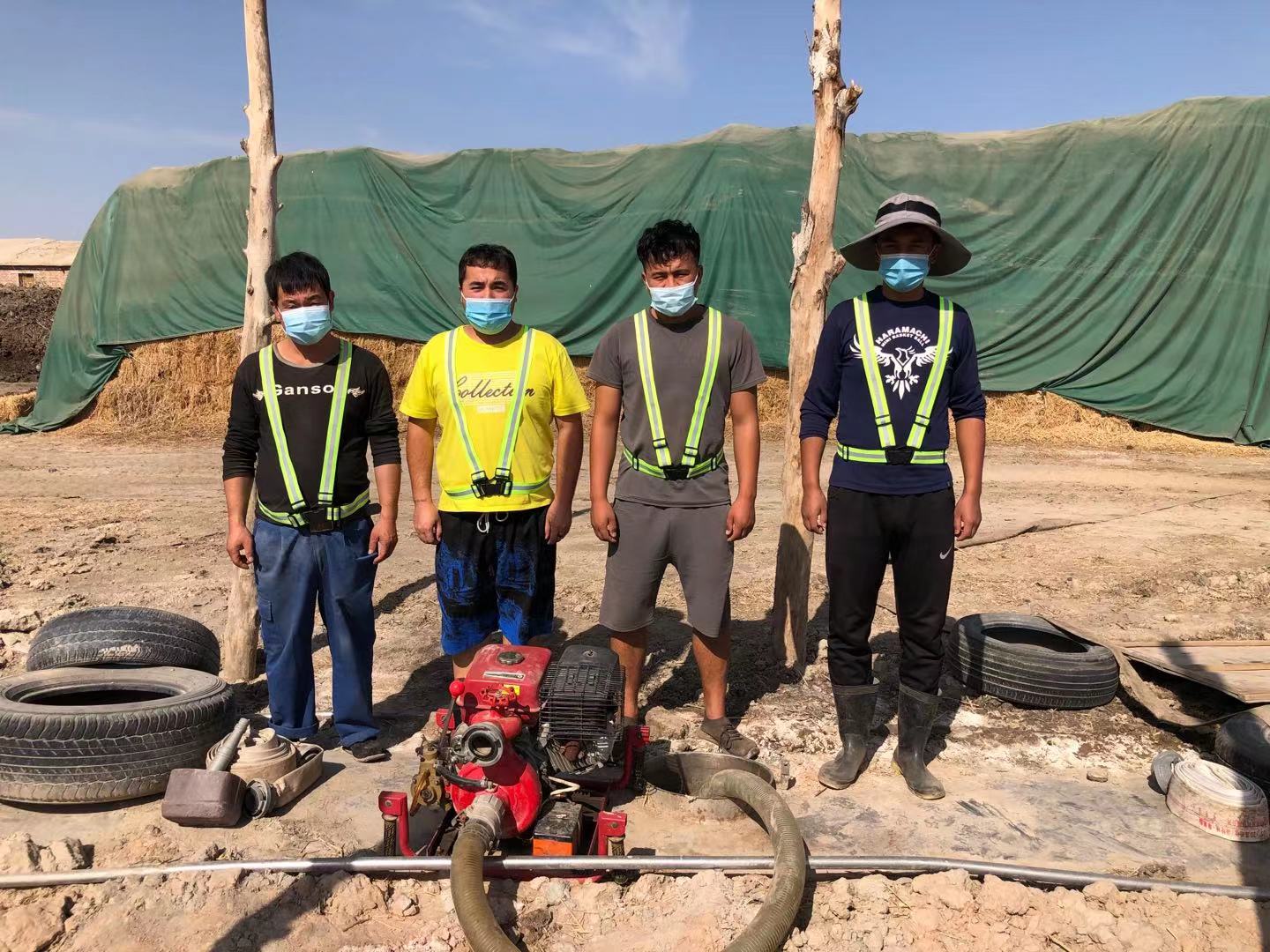 托峰冰川牧業開展消防安全演練 筑牢安全生產防線