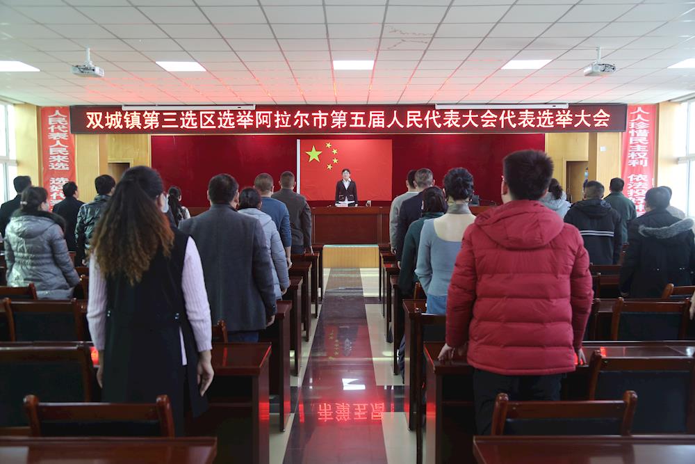 雙城鎮圓滿完成市級人大代表換屆選舉工作