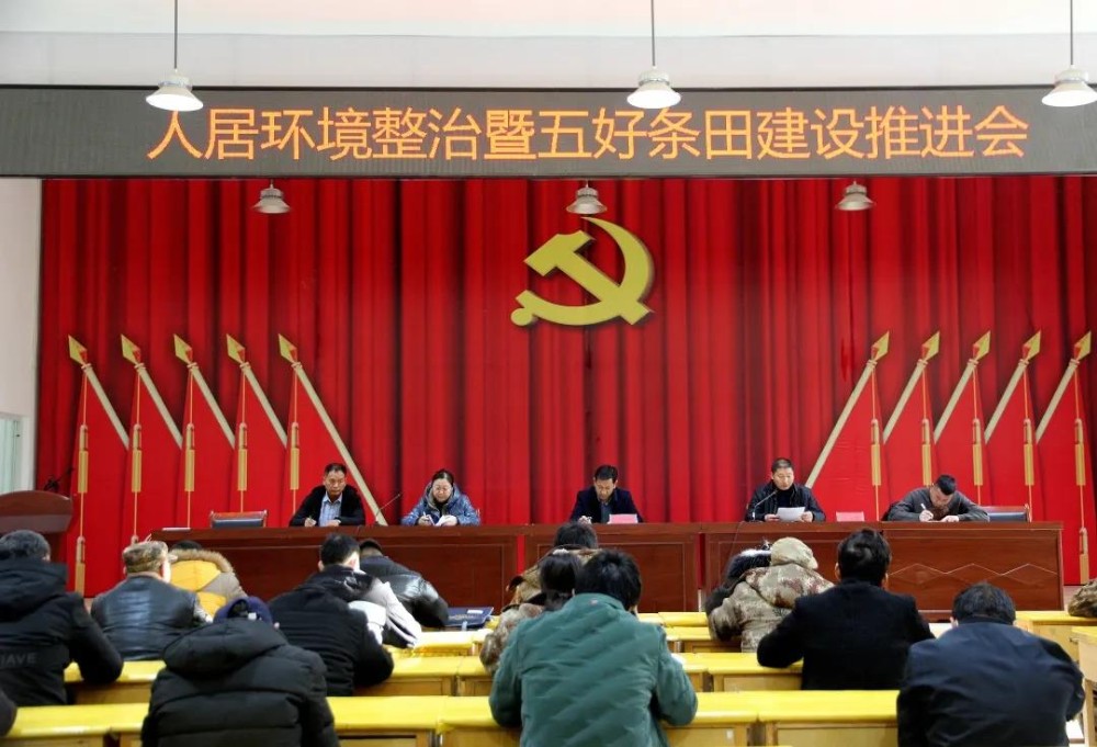 十一團開展人居環境整治暨五好條田建設推進會