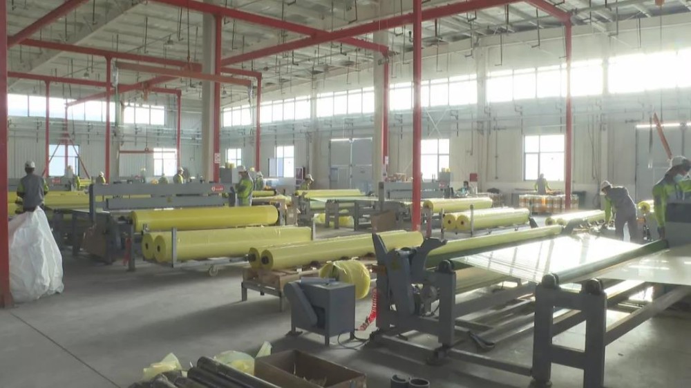 中浩紡織如期開工 帶動群眾增收致富