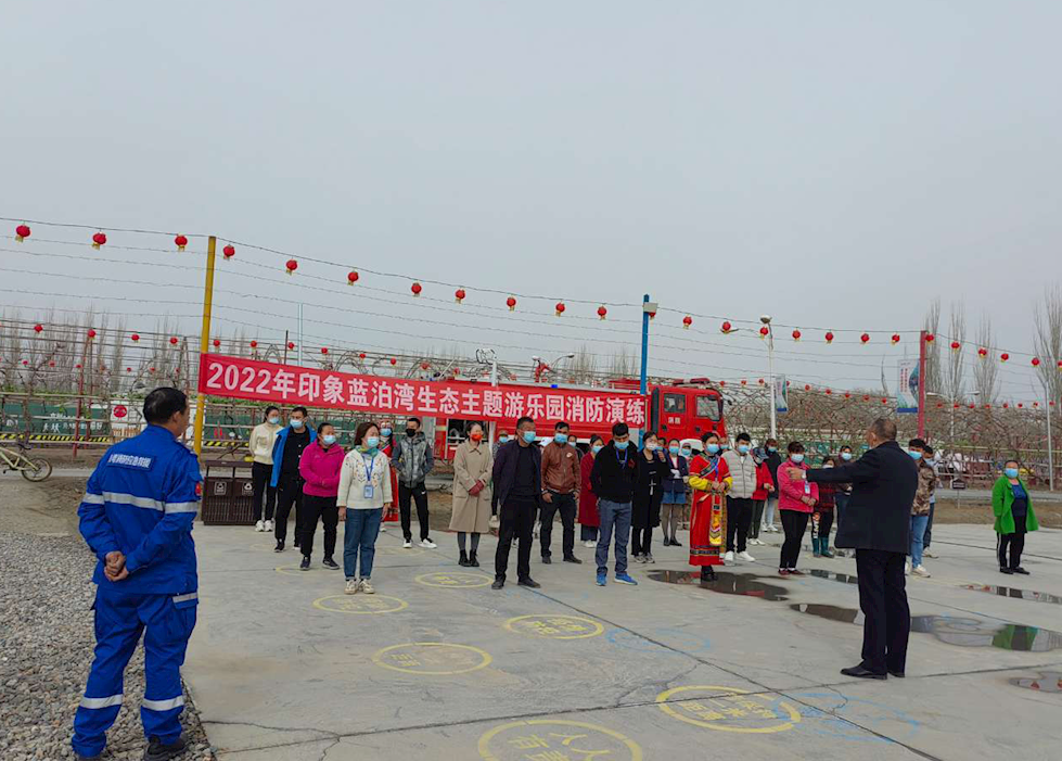 青松路街道開(kāi)展消防演練，筑牢消防安全防火墻