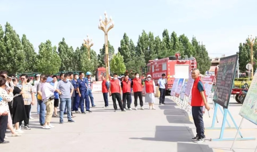 五團沙河鎮開展“安全生產月”集中宣講活動