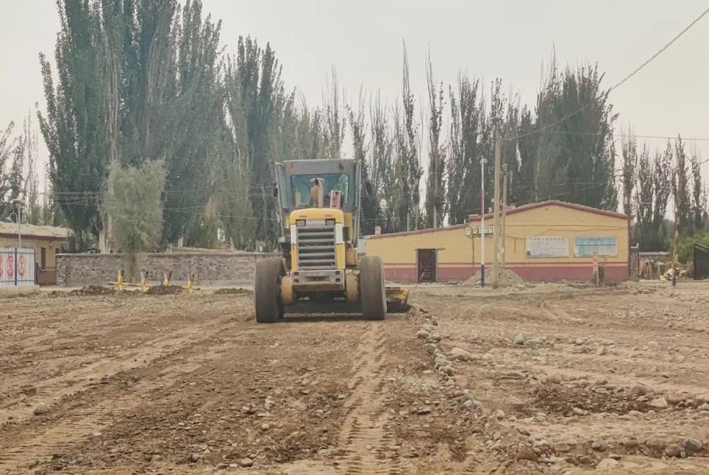 十四團(tuán)強(qiáng)化基礎(chǔ)設(shè)施建設(shè) 職工群眾安心更安居