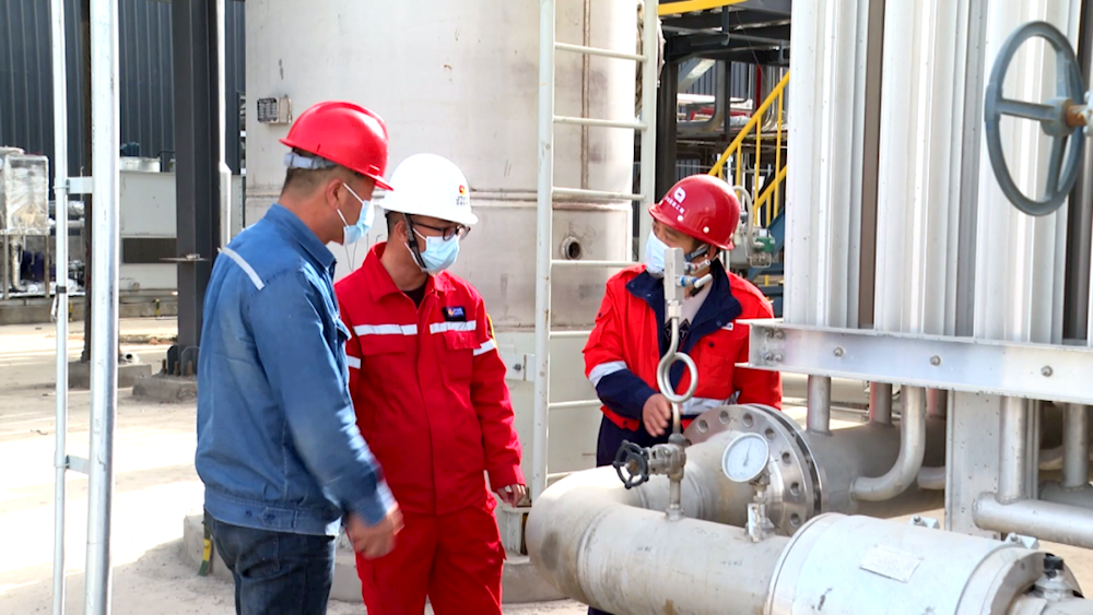 阿拉爾市京藤能源有限公司  踔厲奮發抓項目 穩中求進促生產