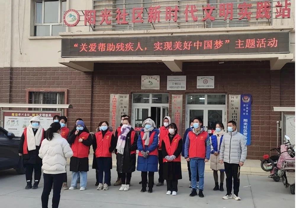 十四團陽光社區：將黨的二十大精神 “送上門”“傳到心”