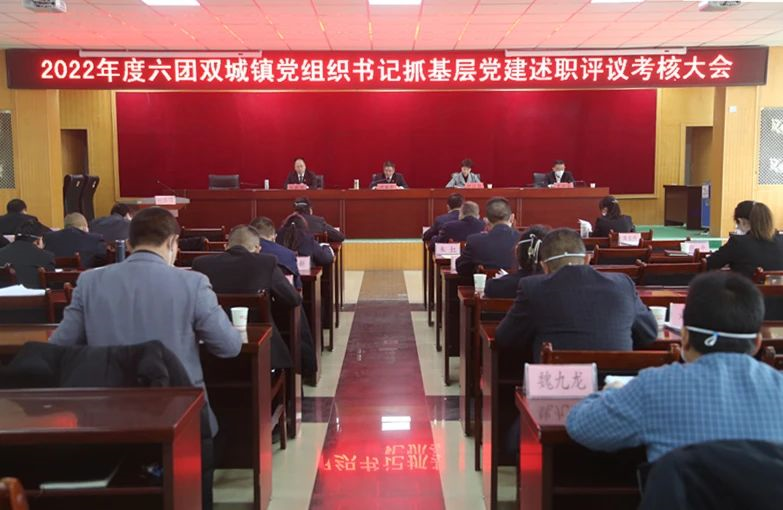 【年終考核】六團召開2022年度黨組織書記抓基層黨建述職評議考核大會