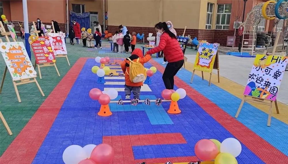 十四團幼兒園舉行國風古韻慶開學活動