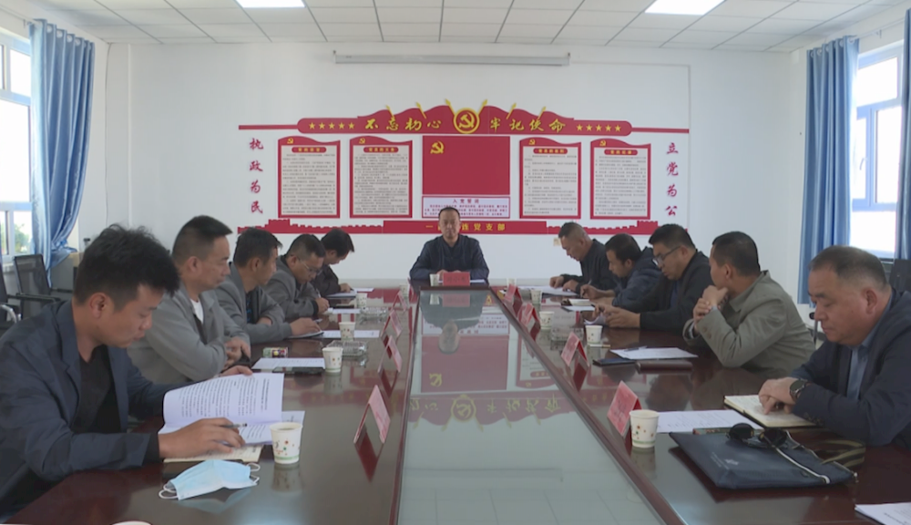 一團召開黨支部領辦合作社工作推進會