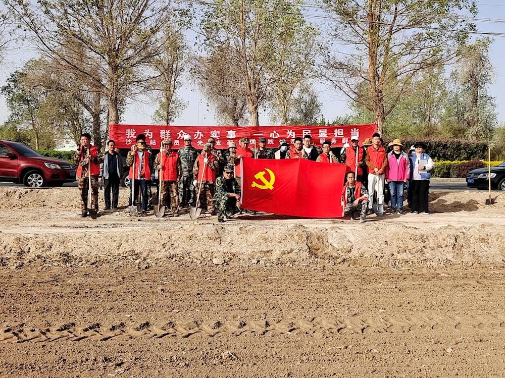 推廣“干播濕出”技術(shù)            服務(wù)轄區(qū)職工群眾