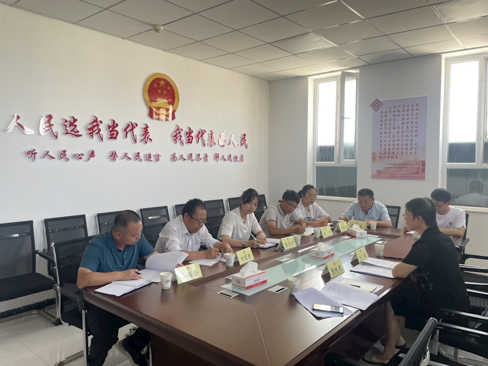 市人大常委會調研組到雙城鎮走訪聯系市  人大代表、調研人大代表聯絡站建設工作