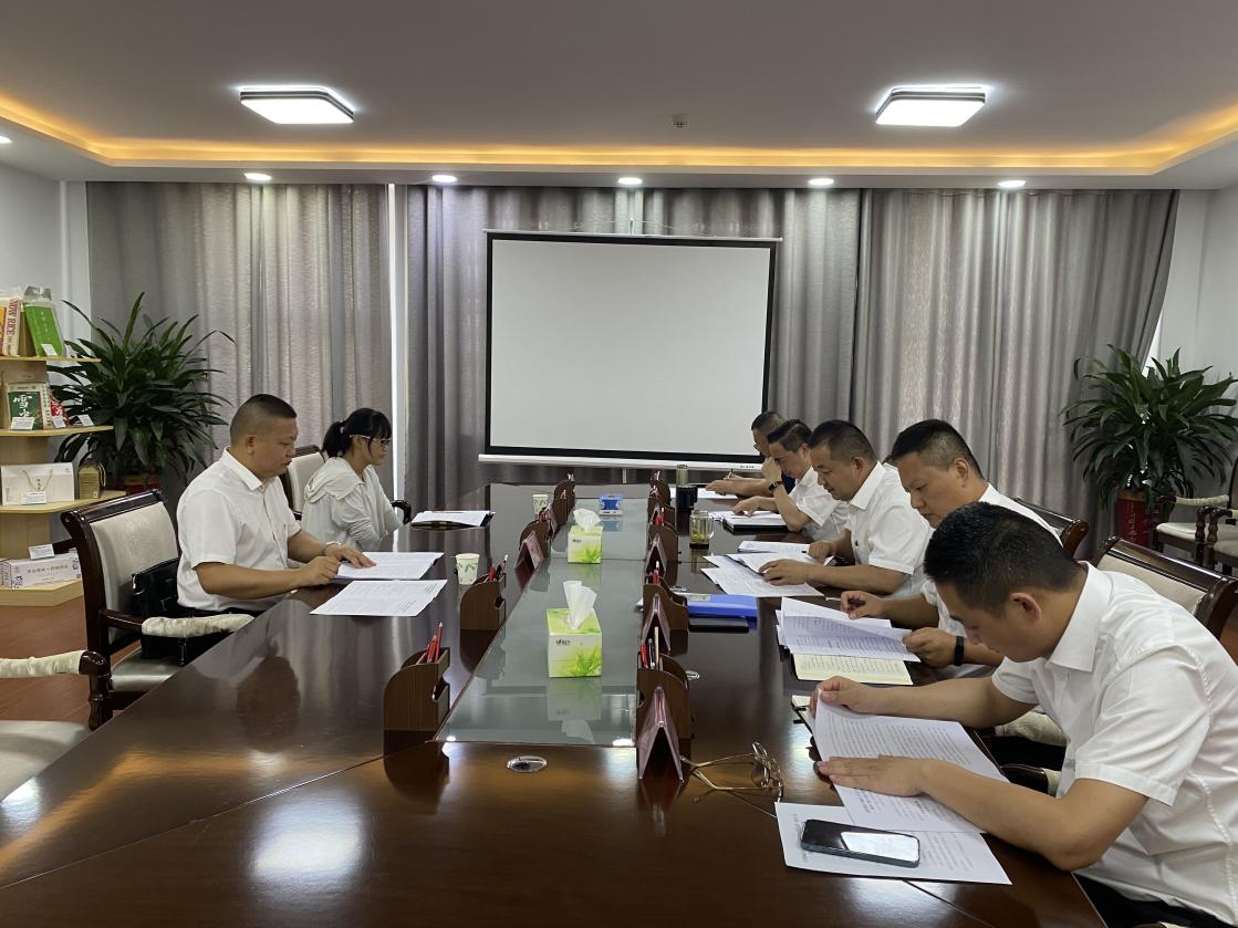 統眾（集團）公司召開巡察整改專題民主生活會