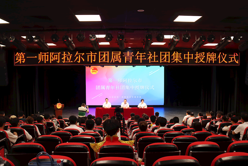 師市44個團屬青年社團授牌成立