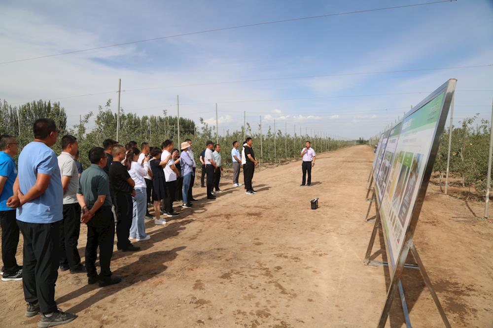 考察交流丨第四師黨委常委、副師長劉振江一行赴六團考察交流