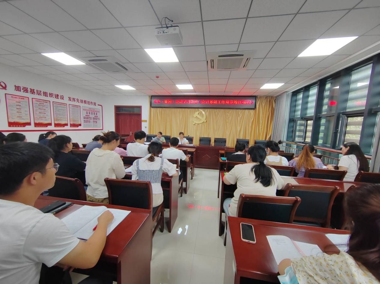 統眾（集團）公司組織開展會計人員職業道德規范專題培訓活動   