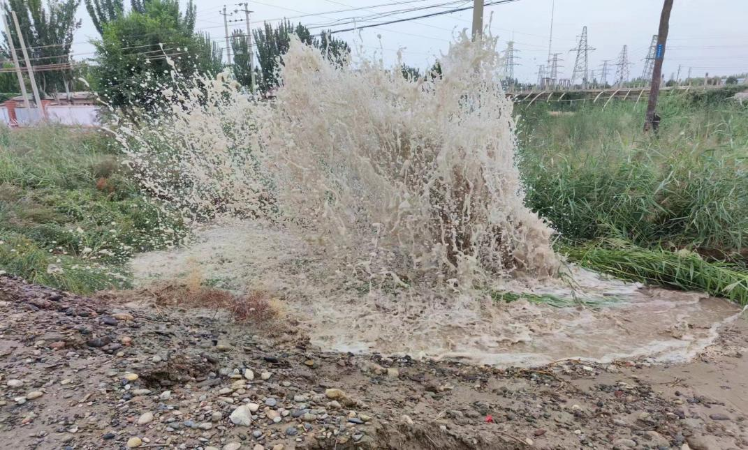 轄區管網突發爆管 多浪水廠搶修保供  