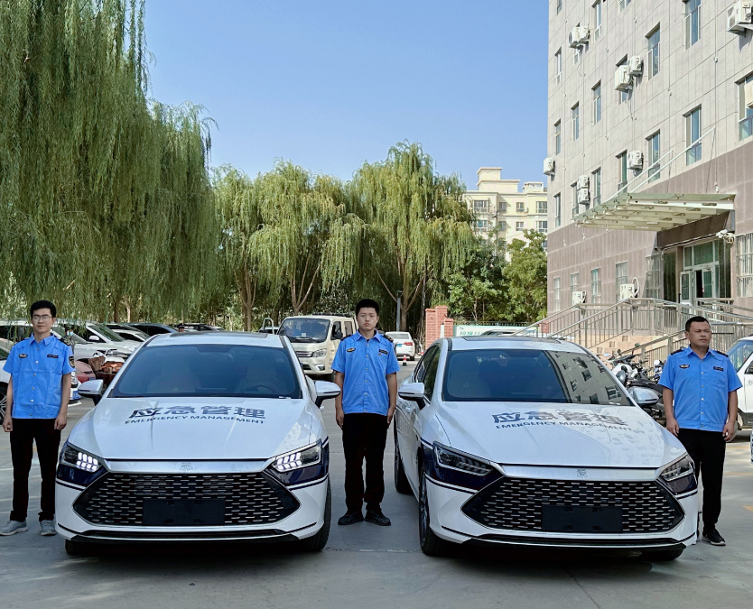 兵團首輛!第一師阿拉爾市應急管理局首批行政執法執勤車投入使用