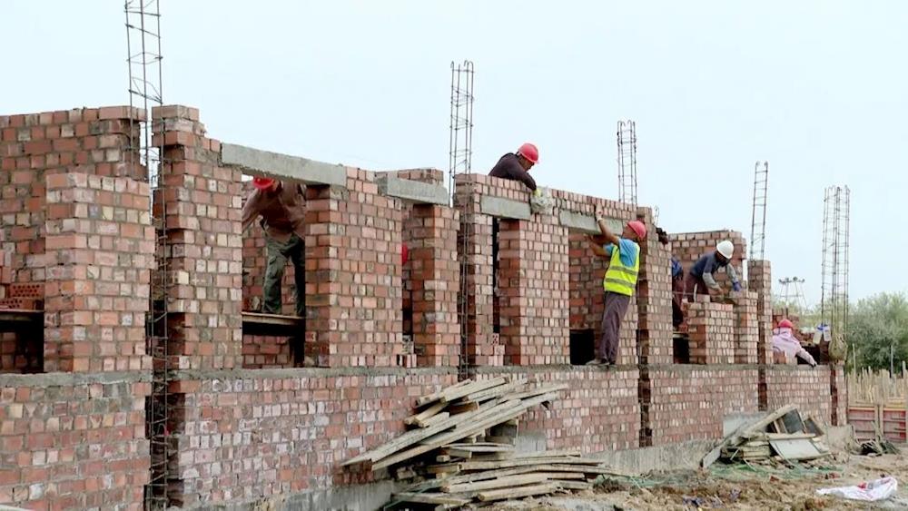 一團連隊住房和居住環境品質提升改造工作有序進行