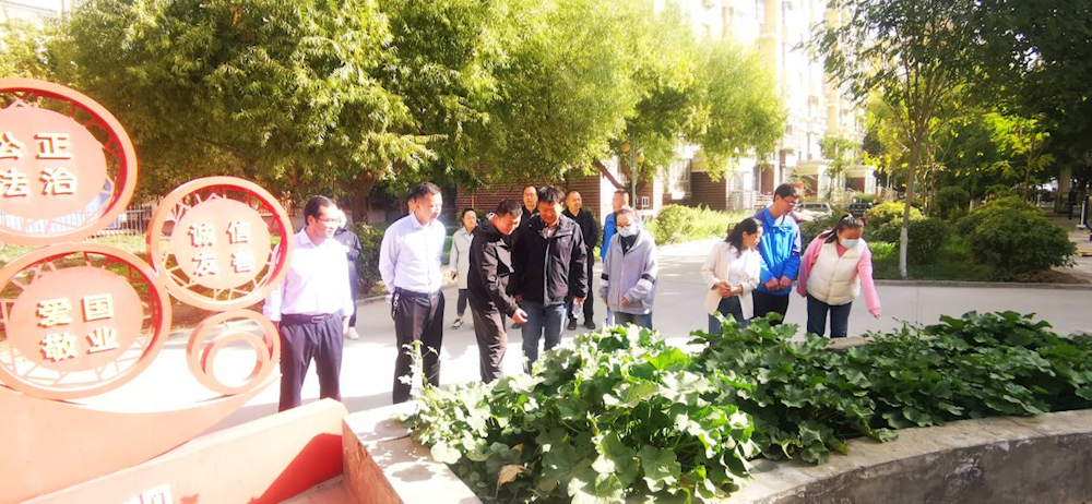 金銀川路街道召開(kāi)文明城市創(chuàng)建現(xiàn)場(chǎng) 觀摩暨推進(jìn)會(huì)