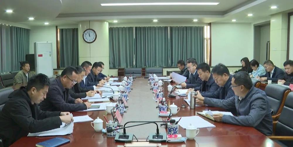 師市領導來一團調研經濟發展工作