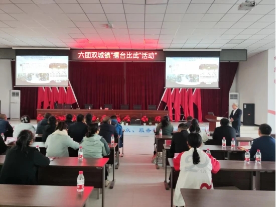 抓黨建促鄉村振興丨六團舉辦2023年第三期基層黨支部書記“黨課開講啦”暨“擂臺比武”