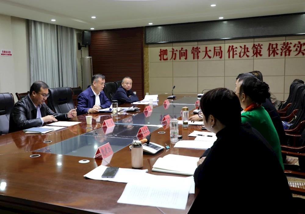 師市領導彭勃赴十一團調研指導工作