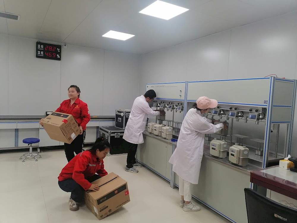 2023年阿拉爾質量技術綜合檢驗檢定所檢定燃氣表20000塊，保障師市民生