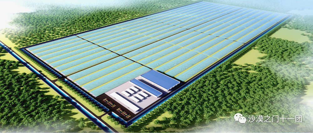 項目火熱建設中—在沙漠“深處”開啟現代農業產業園新篇章