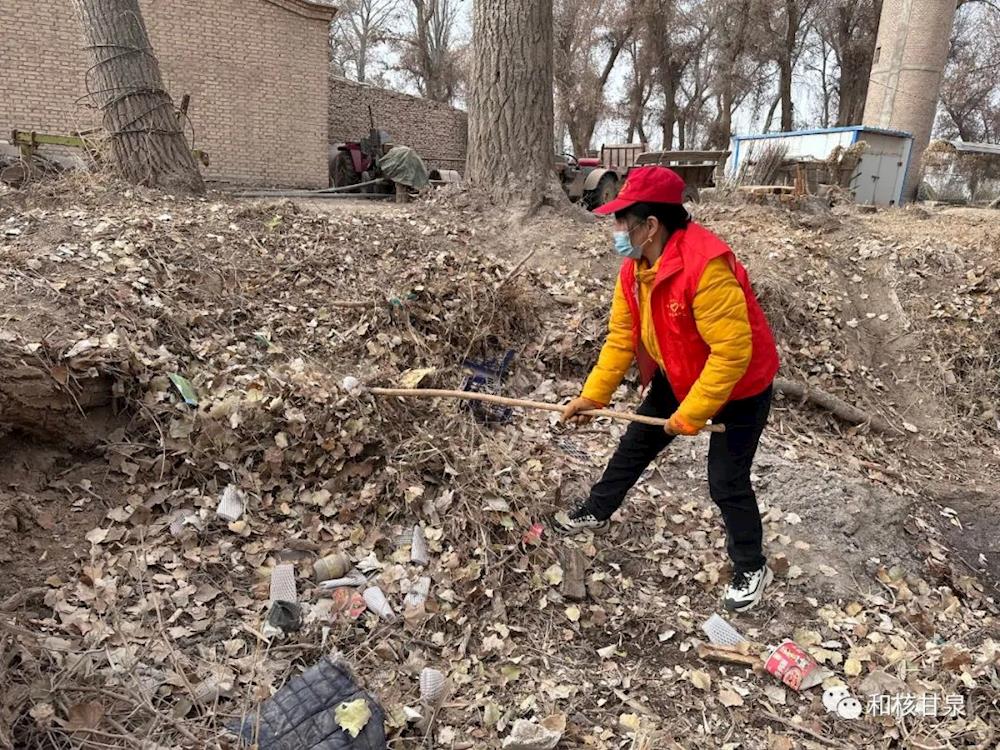 新時代文明實踐丨助力創城樹新風 環境整治在行動