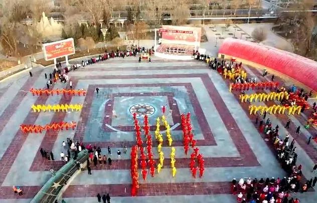 一團“慶龍年”迎新春社火活動精彩紛呈