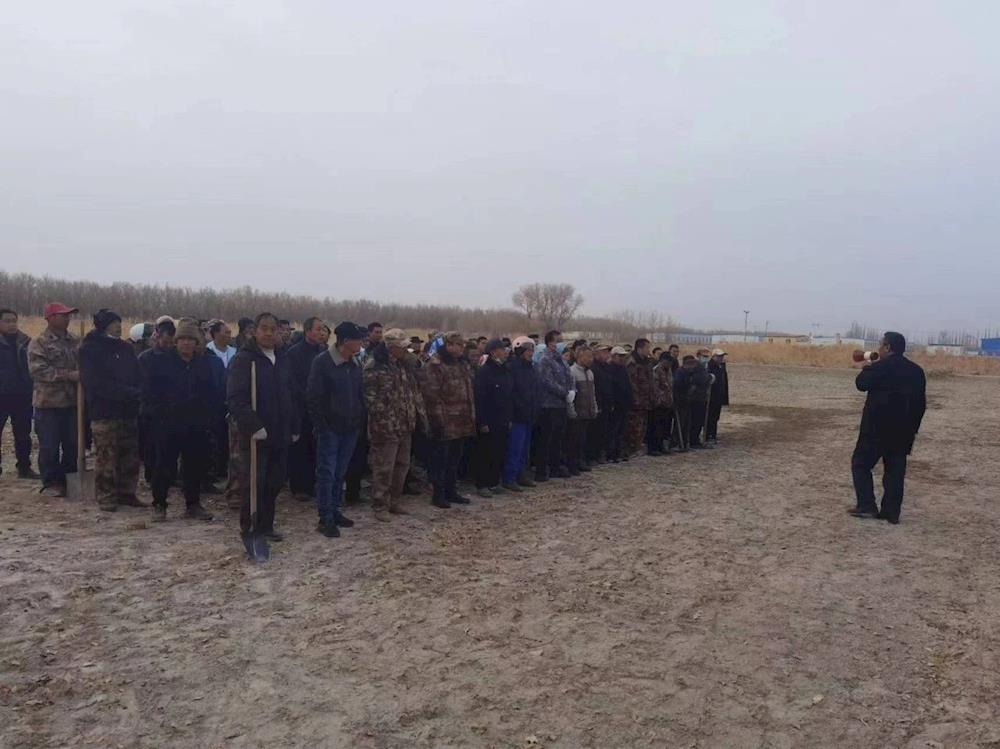 【人居環境整治】十二團23連開展人居環境整治