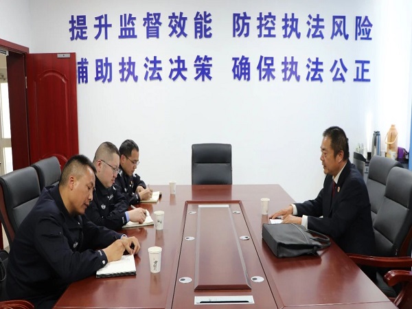 第一師阿拉爾市公安局召開偵查監督與協作配合機制推進會