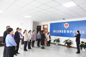 金銀川路街道 | 受邀組織市人大代表、政協(xié)委員參加檢察開放日活動