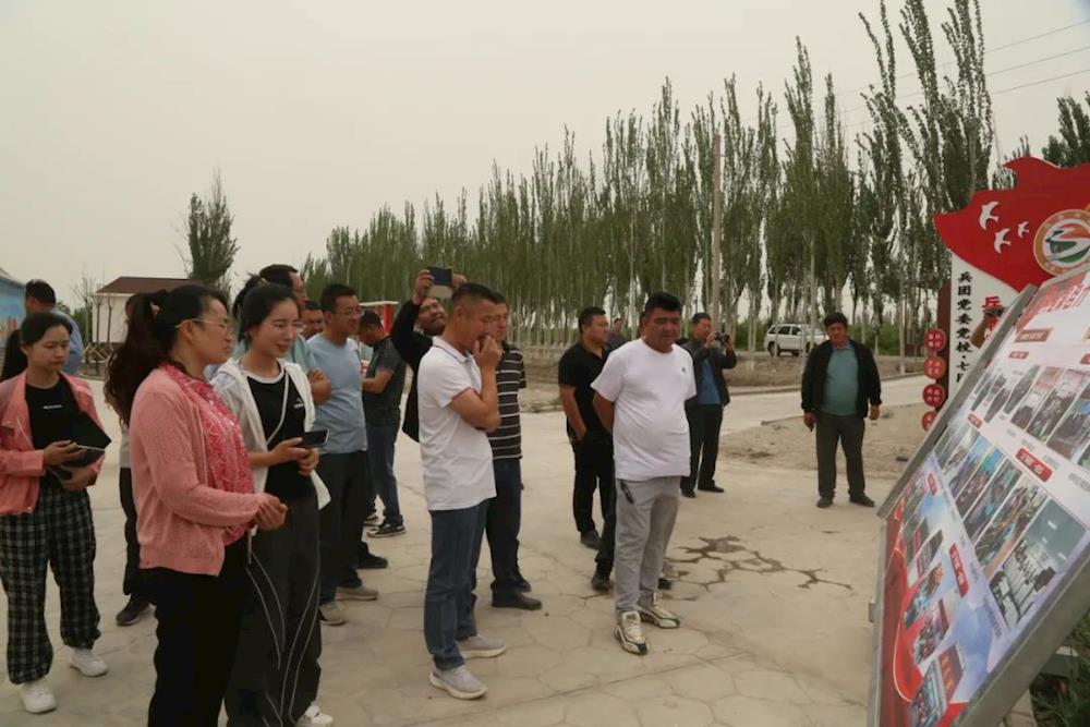 兵地共建 | 六團開展兵地結對共建互觀互學經驗交流活動