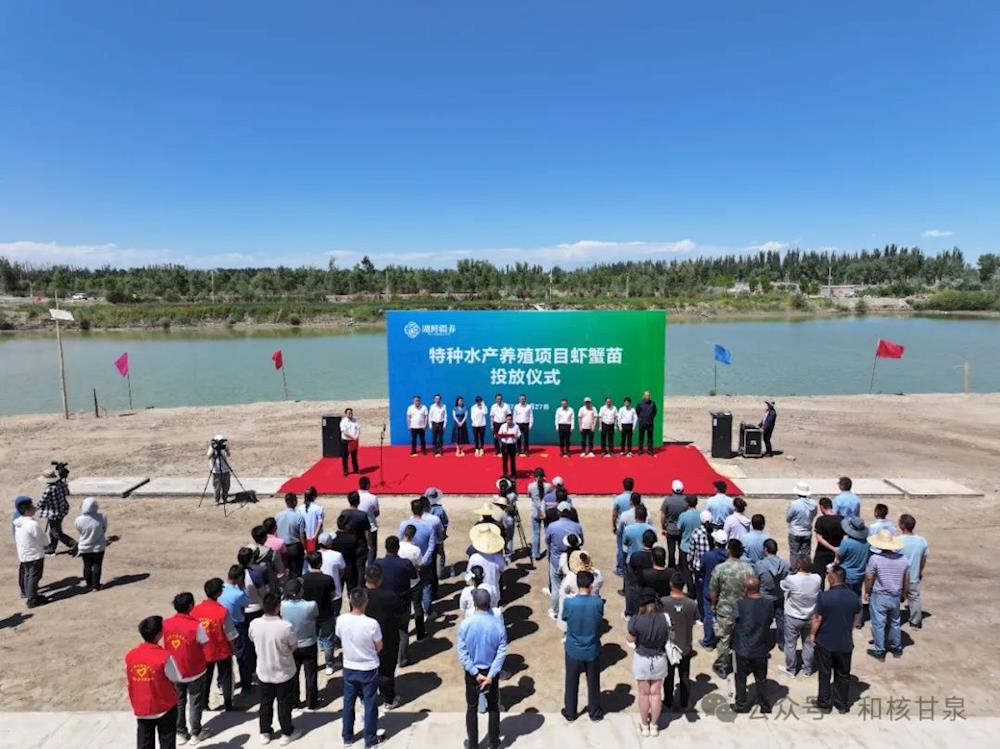 蝦蟹舞碧波 湖疆情意長