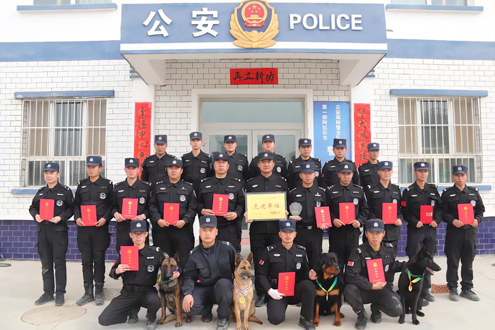 喜報！一師公安警犬技術工作獲公安部表彰 1集體1個人1警犬獲殊榮