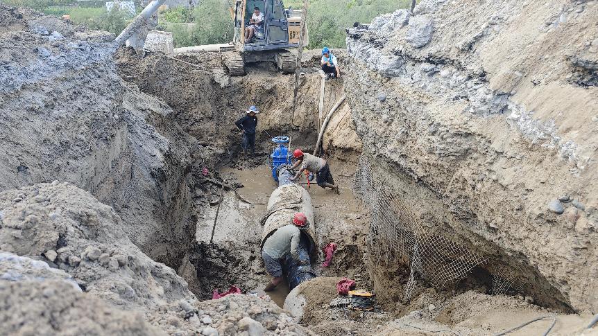 直擊一線 | 搶修不停歇 全力保供水   