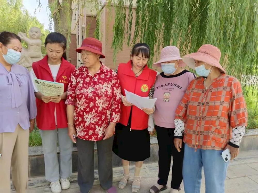 一團司法所攜返鄉大學生開展“青春揚帆 反詐同行”宣傳活動