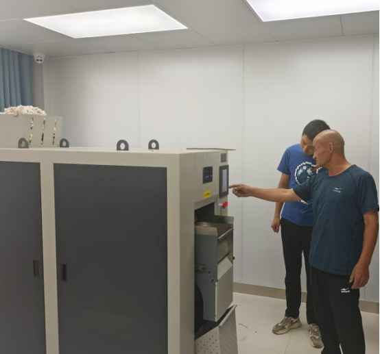 阿拉爾纖維檢驗(yàn)所完成新購置儀器安裝調(diào)試工作