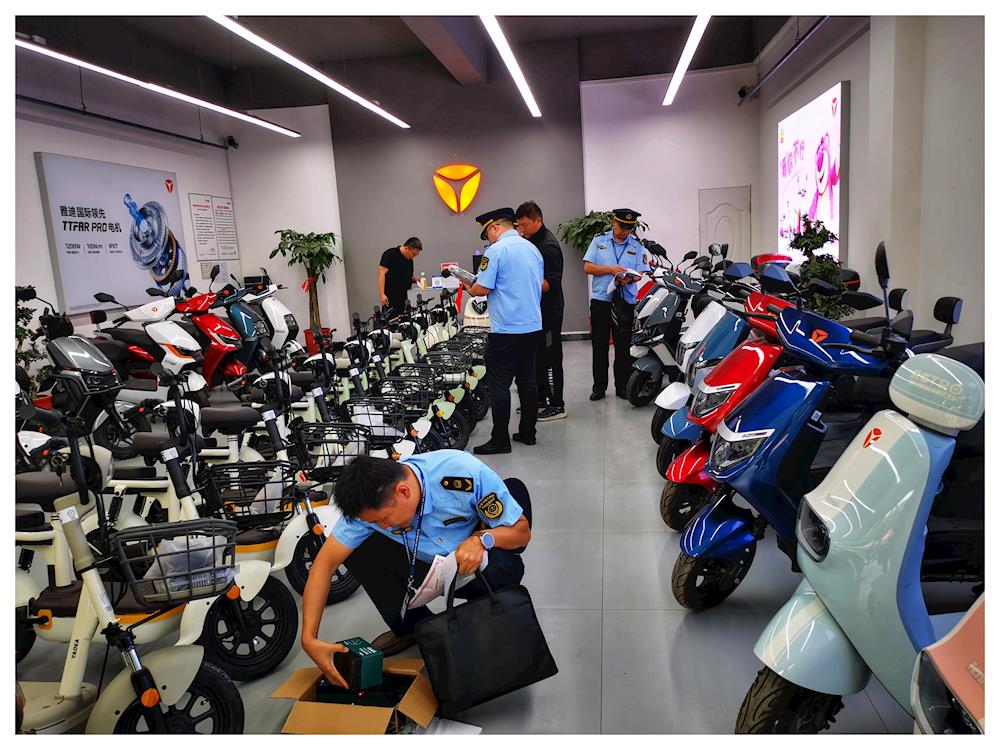 兵團市場監管局檢查組在師市開展電動自行車安全隱患整治專項執法檢查